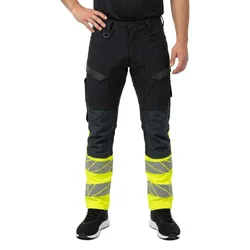 Pantalon De Travail Accelerate Safe 19879 Dark Navy / Hi-Vis Yellow 64