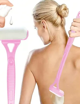 Pieza Nuevo aplicador de loción para la espalda, rodillo plegable para aplicar protector solar y humectante, aplicador curvo para el Body - Shein - FashionsVida