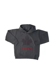 Felpa con cappuccio GRIGIO SCURO 12Y