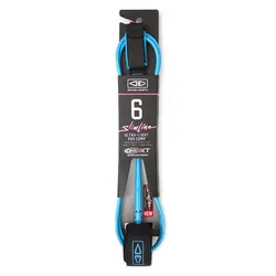 Leash De Surf One Xt Slim Line Lightweight Comp 6´0 Surfboard Black / Blue 6´0´´ unisex