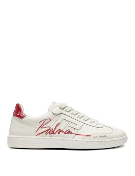 Sneakers Swan Lipstick In Pelle