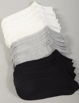 Pares de calcetines cortos de tobillo para mujer, finos, casuales, de moda, de vamp bajo, transpirables, para verano - Shein - FashionsVida