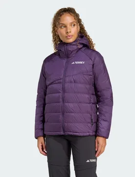Terrex Xperior CLIMAWARM+ Giacca con cappuccio M Aurora Plum - Adidas - FashionsVida