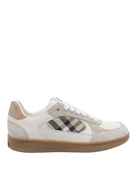 Burberry sneakers bianche a quadri