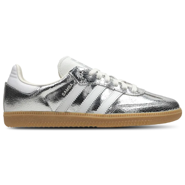 Samba Donna - Sneakers Argento - Taglia 36 2/3 - Pelle 36 2/3 - Adidas - FashionsVida