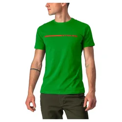 Maglietta A Maniche Corte Ventaglio Green