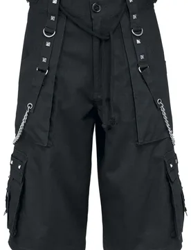 Gothic Short - Chain Shorts - S bis 7XL - für Männer - Größe XXL - schwarz - Männer - male - Brandit - FashionsVida