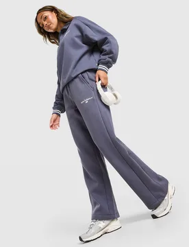 Womens Joggers Wide Leg Ribbed - Blu, blu blu Donna taglia L - New Balance - FashionsVida