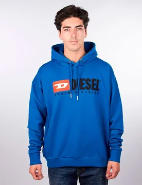 Sweat à Capuche 00sh340catk Denim XS - Diesel - FashionsVida
