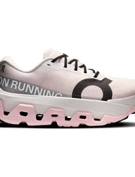ON CLOUDMONSTER 3 HYPER Laufschuhe Damen Ivory Peony 38,5 - ON RUNNING - FashionsVida