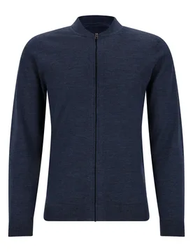 Strickjacke Zip 1/1 Arm male - 50 - FashionsVida