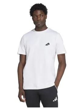 T-shirt à Manches Courtes Copa Graphic White S - Adidas - FashionsVida