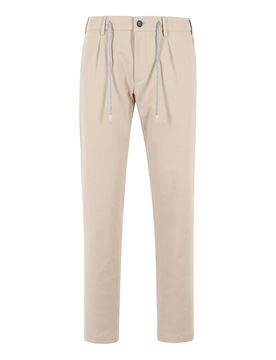 Pantaloni in cotone elasticizzato