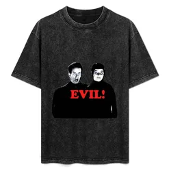Evil T-Shirt Basic Crew Neck Short Sleeve Top