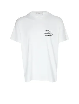 REPLAY T-Shirt weiss M herren - Replay - FashionsVida