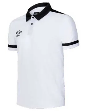 Polo à Manches Courtes Manyara White / Black M ,Femme - Umbro - FashionsVida