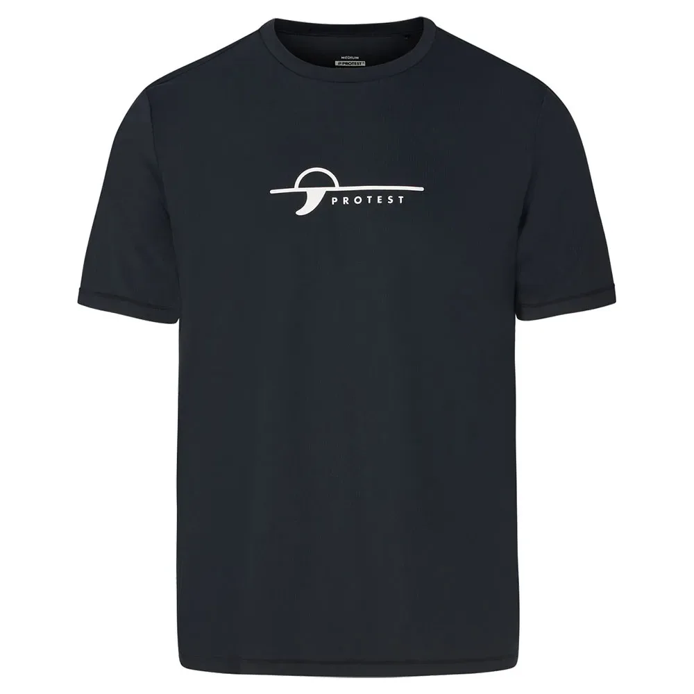 Rash Guard Manches Courtes Core True Black XS - Protest - FashionsVida