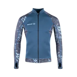 Rash Guard Manches Longues Zippé Atoll Seaweed M
