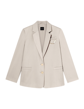 Para mujer. XW001953AF21553U6223 Americana Semi (M), Casual, Clásico, Poliéster