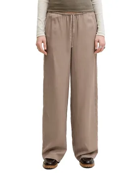 Pantalon Sigrid Flora Tencel Jjxx Feather Gray M - Jack & jones - FashionsVida