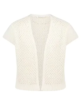 Strickjacke Kurz 1/2 Arm female
