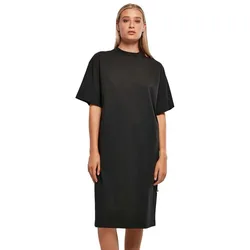 Vestito Corto A Maniche Corte Organic Oversized Black S