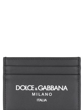 Smooth Calfskin Mini Card Holder with Four Slots