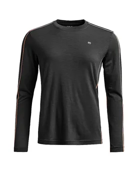 Camiseta de mujer Rock'n'Wool 185 negro M - Ortovox - FashionsVida