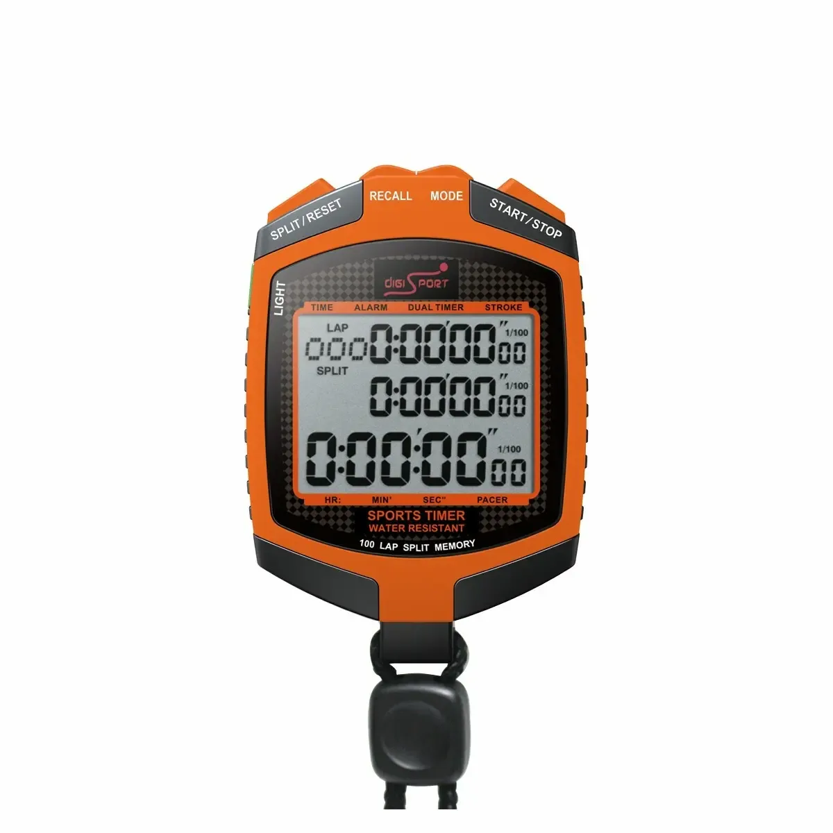 Stoppuhr C100 - Orange - unisex - Size: TU - Digi Sport Instruments - FashionsVida