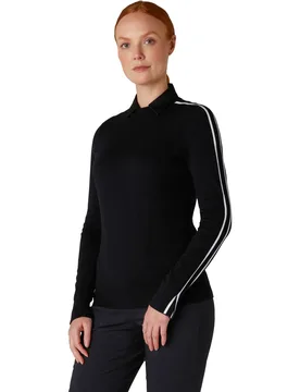 Pullover Striped Neck, schwarz l - Callaway - FashionsVida