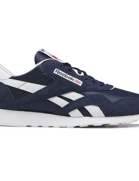 Sneaker Classic Nylon Vector Navy / Ftw White / Ftw White EU 41 - Reebok - FashionsVida