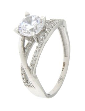 Anello Donna Oro Bianco GL100644