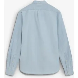 Camisa vaquera de hombre regular con bolsillo