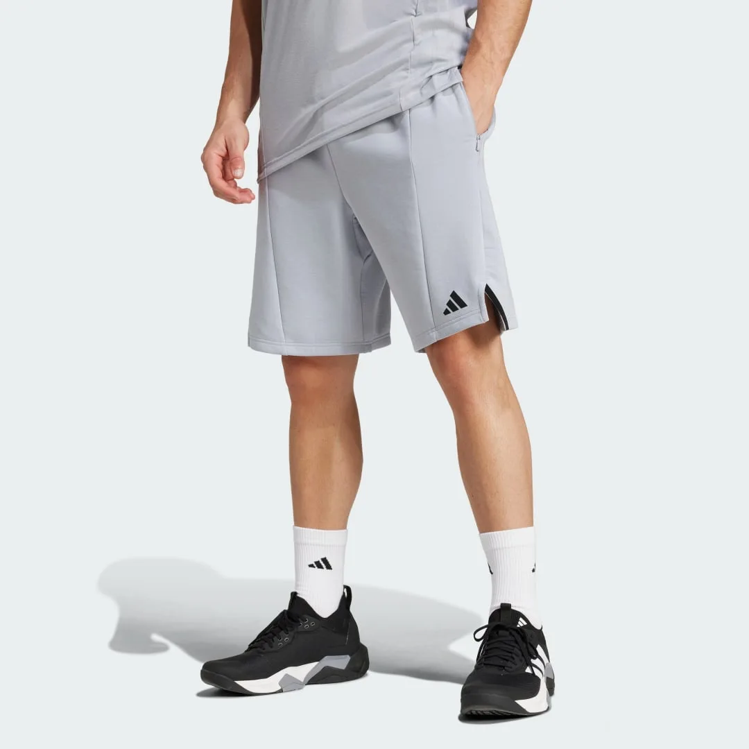 Short Designed for Training Knit 3XL 13 CM Halo Silver - Adidas - FashionsVida