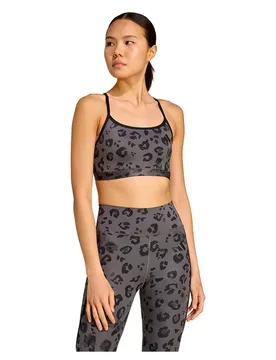 Soutien-gorge De Sport à Faible Impact Powerreact Essentials Print Grey Five / Print L - Adidas - FashionsVida