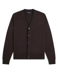 Fred Perry Cardigan marron XL