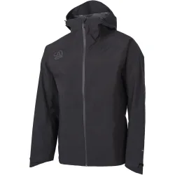 Valdur chaqueta impermeable hombre Negro (XXL)
