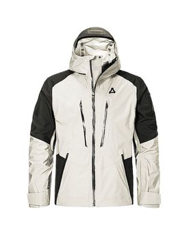Chaqueta de esquí para hombre Shell Style Lufeld blanco 50