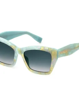 Occhiali Da Sole Da Donna Sfu778-5509e6 55/18/10 Green / Blue One Size