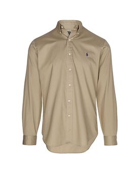 POLO Hemd beige M herren