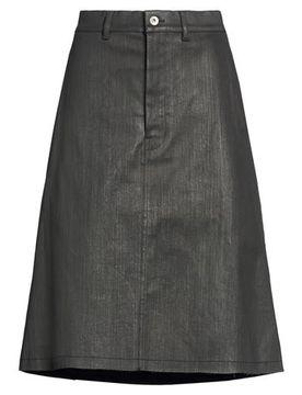 Jeansrock Damen Schwarz S Damen