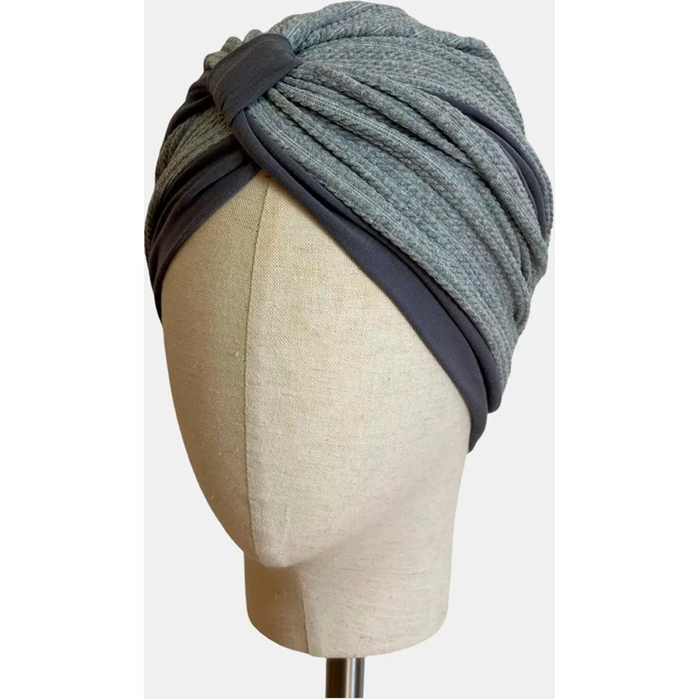 Turbante NILO combinado dos materias - Belleturban - FashionsVida