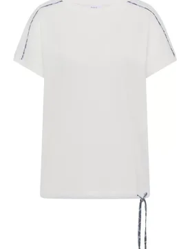 Solid Leo Piping T-Shirt female - S - FashionsVida