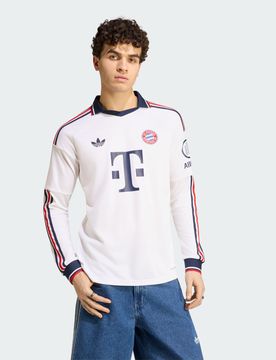Maglia a maniche lunghe Away 26/27 FC Bayern MÃ¼nchen S White