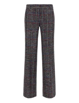 Pantaloni scozzesi con paillettes