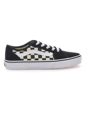 Sneakers a Qadri Bianche e Nere Filmore Decon 37 - Vans - FashionsVida