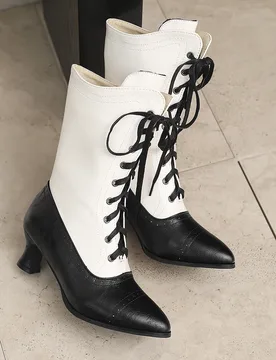 Victorian Boots Witch Costume Renaissance Shoes Women Pirate Booties Female Vintage Boots Witchy Clothes for Ladies 2026 New - Aliexpress - FashionsVida