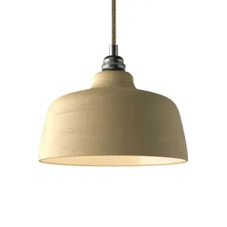Cables Suspension Luminaire Cup Taupe / White One Size