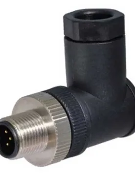 Outdoor Installation Angled Male Micro Connector Black / Silver One Size unisex - Actisense - FashionsVida