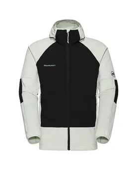 Veste polaire à capuche Massones vert clair L - Mammut - FashionsVida